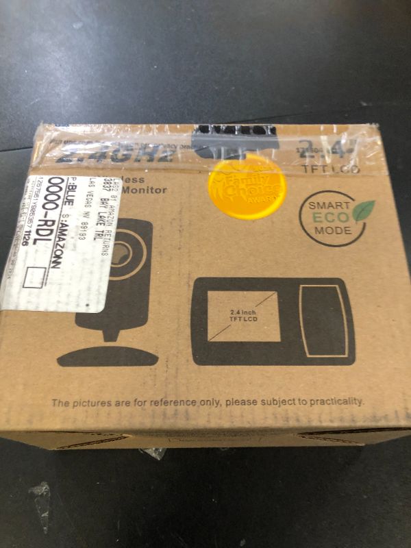 Photo 1 of HelloBaby Monitor with Camera and Audio, 1000ft Long Range Video Monitor-No WiFi, Night Vision, VOX Mode-Power Saving, 2.4'' Portable Travel Screen, Safety Camera, for Baby/Pet, Plug & Play