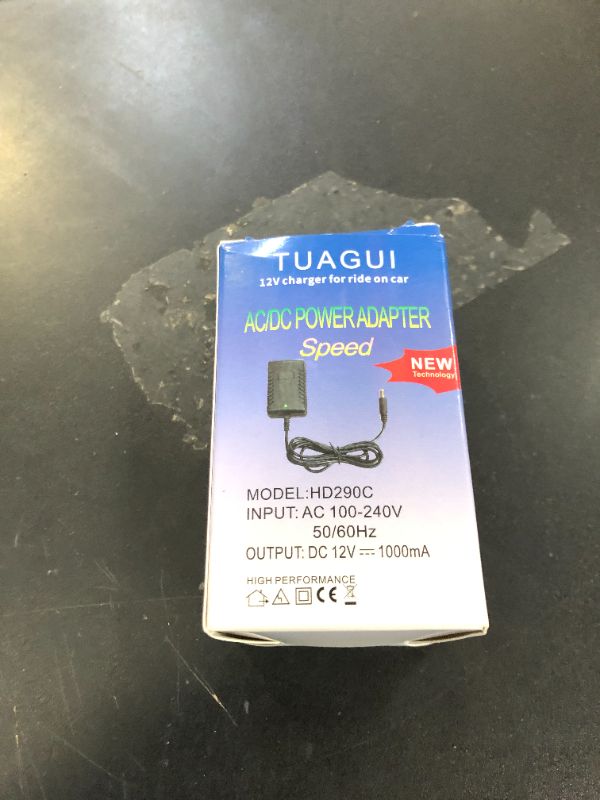 Photo 1 of 12V Kids Charger for Ride On Toys Car, 12V Ride-on Toys SUV Car Battery Charger, Various Electric Battery Charger?12 V Universal Charger Kids Riding Toy Charger