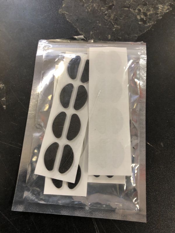 Photo 1 of Festful Eyeglass Nose Pads,20 Pairs of Soft Foam Nose Pads, (D-Shape /20 * 8mm) (Black)