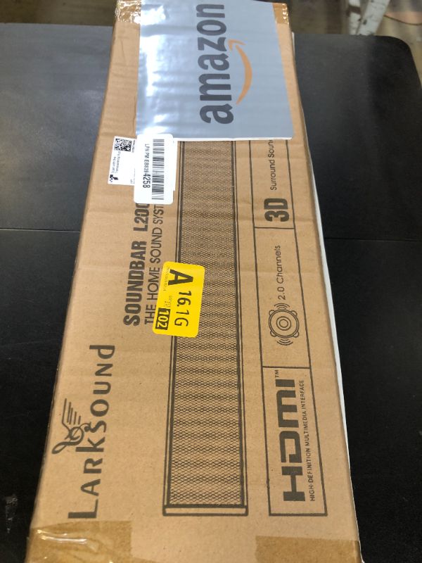 Photo 1 of LARKSOUND Small Sound Bar for TV, PC, Gaming, Surround Sound System, Mini TV Speaker Soundbar with Bluetooth/HDMI ARC/Optical/AUX/USB Connections