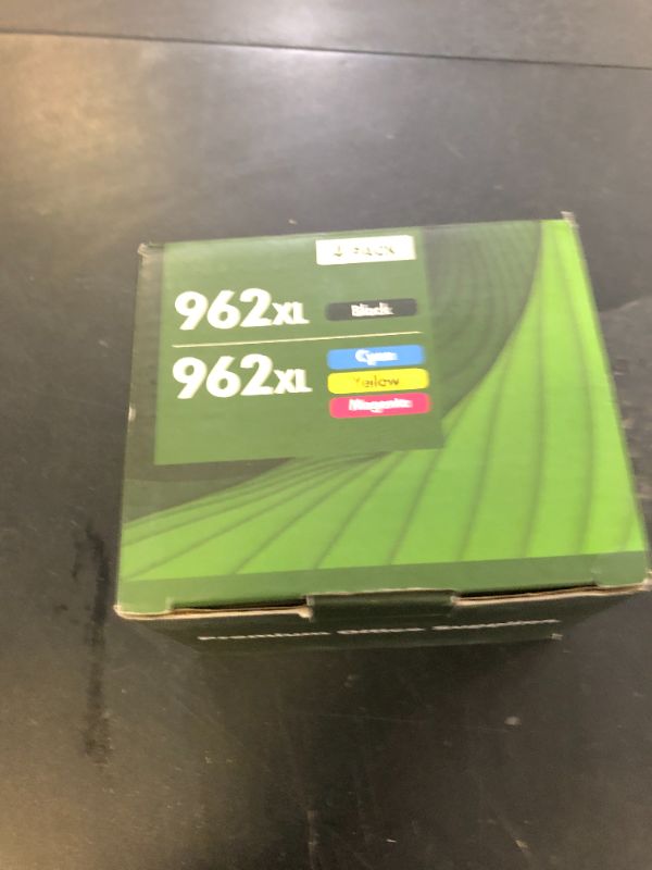 Photo 1 of Original HP 962 Cyan, Magenta, Yellow / 962XL Black Ink Cartridges (4-Pack) | Works with HP OfficeJet 9010 Series, HP OfficeJet Pro 9010, 9020 Series