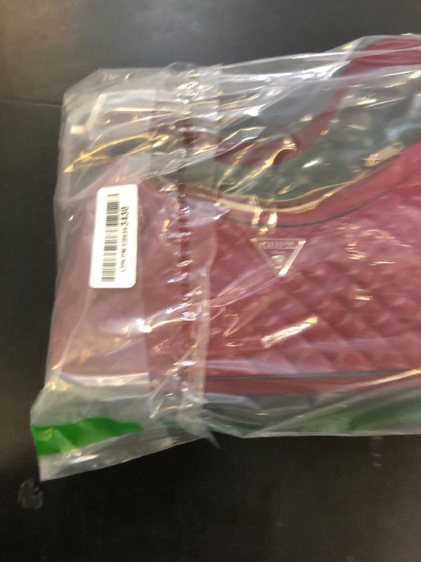 Photo 1 of GUESS Eco Rianee Shoulder Bag, Claret