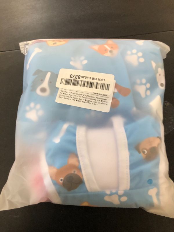 Photo 1 of Docuwee Dog Diapers Sanitary Panties with Adjustable Suspender 3 Pack Washable Reusable Dog Period Panties Pet Underwear Diaper Jumpsuits for Female Dogs in Heat Period, X-Large