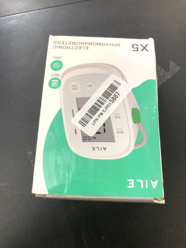 Photo 1 of Blood Pressure Monitor, AILE Blood Pressure Machine Upper Arm Large Cuff(8.7"-16.5"), High Automatic Blood Pressure Monitors Cuff for Home Use, (BP) Manual Arm Blood Pressure Monitors, 2 * 99 Memory