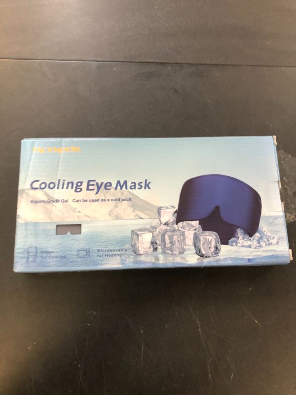 Photo 1 of Cooling Gel Eye Mask Sleep - Hsa Fsa Eligible Items Only - Puffy Eyes, Migraine Relief, Dark Circles, FACEMOON Reusable Sleep Mask for Ice Cold Compress, Long-Lasting Comfort for Eye Strain(Blue)