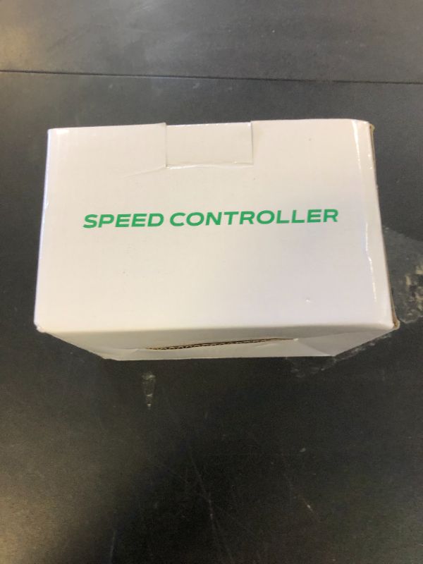 Photo 1 of Versatile AC Motor Speed Controller - 100V-120V, 15A Max - Electric Fan Speed Regulator with Overload Protection, Electronic Voltage Regulation, and Voltage LED Display
