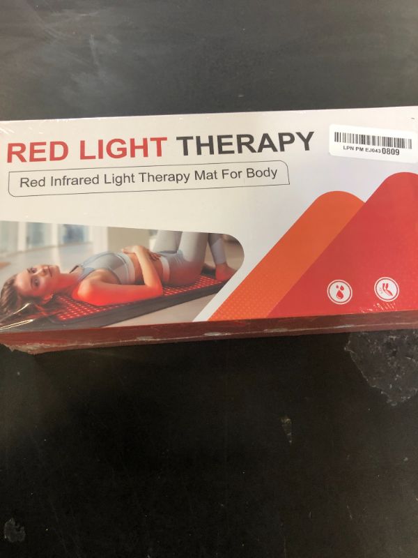 Photo 1 of Red Light Therapy Mat for Body - 360 LEDs Large Red & Infrared Light Therapy Pad Blanket with Infrared Light 850nm & 660nm for Full Body Waist Shoulder Muscle