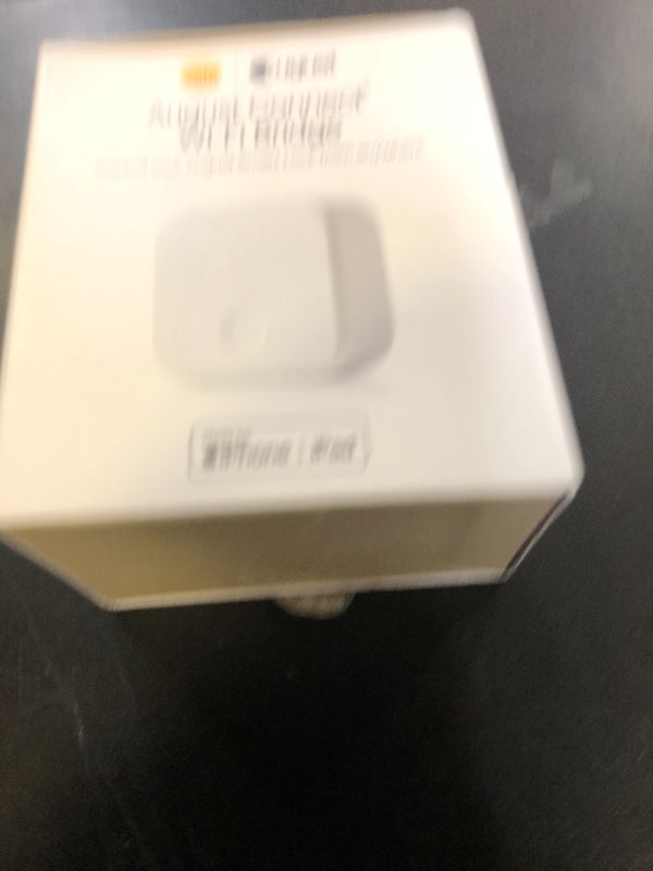 Photo 1 of August Home Connect Wi-Fi Bridge, Remote Access, Alexa Integration for Your August Smart Lock, white, 1.5 x 2.4 x 2.4"