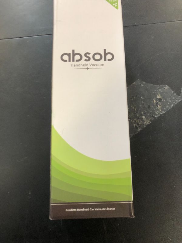 Photo 1 of absob Slim Cordless Handheld Vacuum Cleaner, Mini Portable Car Vac Ultra-Lightweight at 1.2 Pounds with Powerful Suction for Vehicle Interior, Pet Hair, Carpet, Sofa, Desk, Keyboard