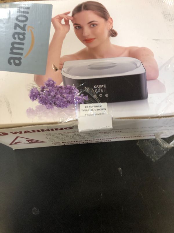 Photo 1 of Paraffin Wax Machine for Hand and Feet - Karite Paraffin Wax Bath 4000ml Paraffin Wax Warmer Moisturizing Kit Auto-time and Keep Warm Paraffin Hand Wax Machine