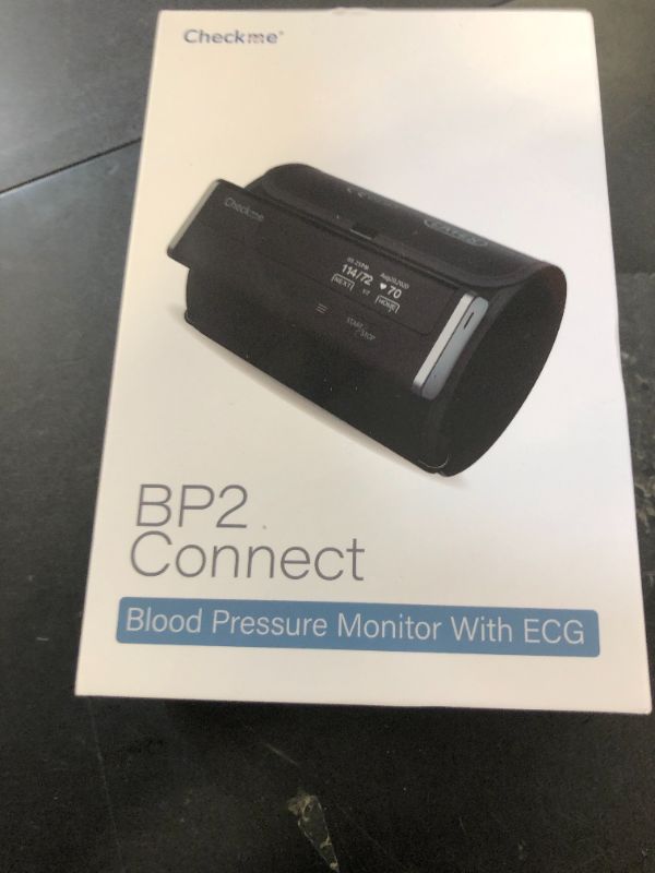 Photo 1 of Checkme WiFi Blood Pressure Monitor for Home Use, Bluetooth Automatic Arm Cuff, Smart Digital BP Machine, Wireless Portable USB Rechargeable with X3 Accuracy Function, Free APP for iOS & Android