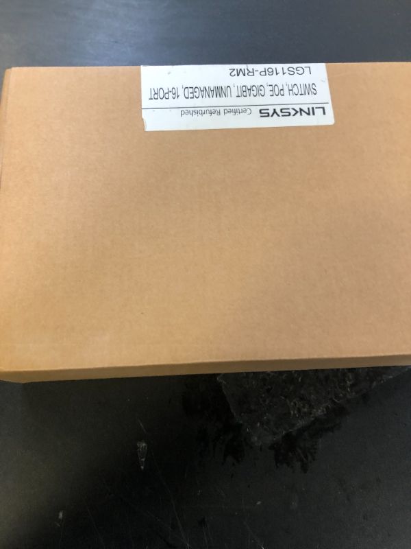 Photo 1 of Linksys LGS116P Business 16-Port Network Switch - Unmanaged Gigabit Ethernet Switch with 8 PoE+ Ports (Renewed)