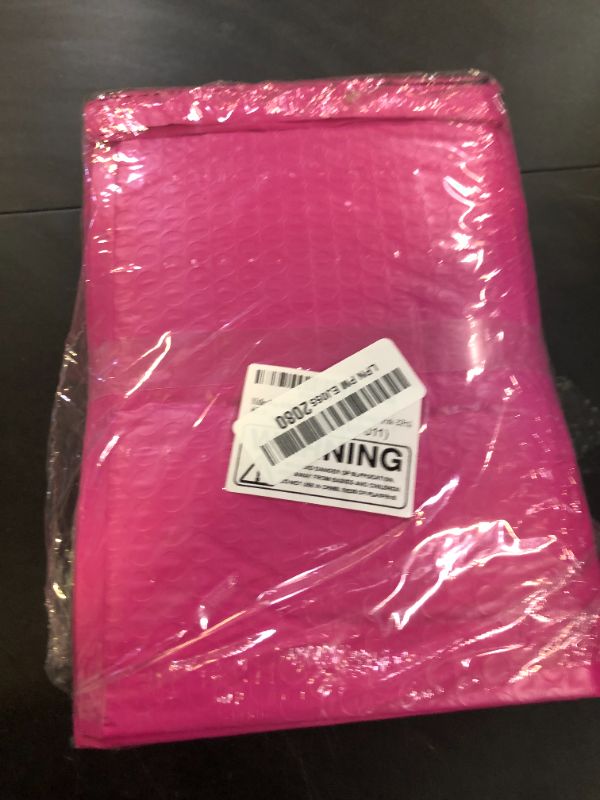Photo 1 of UCGOU Bubble Mailers 6x10 Inch Hot Pink 25 Pack Usable Size 6x9 Inch Poly Padded Envelopes Small Business Mailing Packages Waterproof Boutique Shipping Bags for Jewelry Makeup Supplies #0