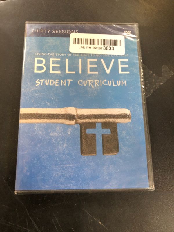 Photo 1 of Believe Student Video Study: Living the Story of the Bible to Become Like Jesus
