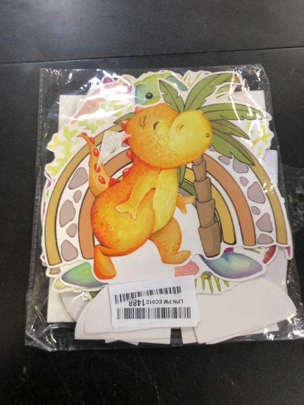 Photo 1 of JIUMANGO Dinosaur Honeycomb Centerpieces 9Pcs for Table Decorations Dino Baby Shower Decorations Dinosaur Party Favors Supplies Dinosaur Centerpieces for Baby Kids Girls Boys