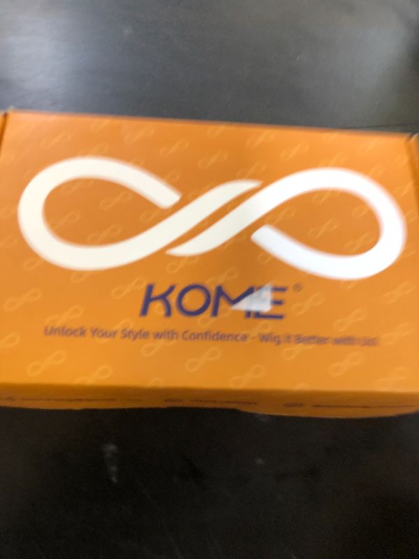Photo 1 of KOME Ash Blonde Synthetic Lace Front Wig,13×6 Blonde mix Brown HD Lace Glueless Wig for Women Daily Use 28IN?TT6/107?