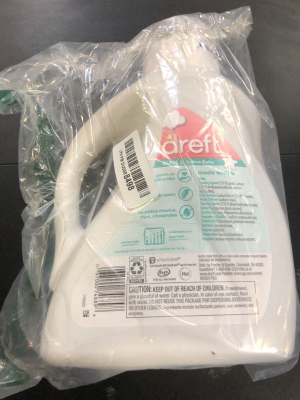 Photo 1 of Dreft Stage 2: Active Baby Liquid Laundry Detergent, 64 Loads 92 fl oz