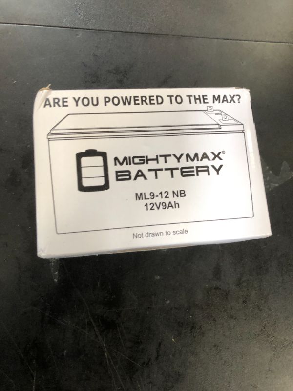 Photo 1 of Mighty Max Battery 12V 9AH Battery Replacement for Generac XG8000E Portable Generators