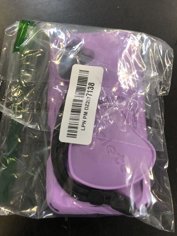 Photo 1 of BILLISGOVA Shockproof Case for iPhone 16 Case with Stand/Grip/Collapsible Holder Heavy Duty Drop Protection Cover for iPhone 16 Cute iPhone 16 Case for Boys and Girls Purple