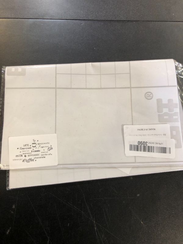 Photo 1 of Coffee Shop Logo Sticker Latte Dessert House Baking Glass Sticker Coffee Bar Removable Vinyl Sticker Decal TM-131 (White)