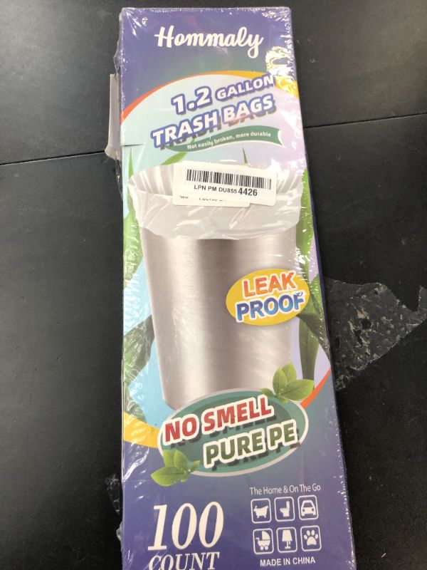 Photo 1 of 0.5 Gallon 320 pcs Mini Clear Trash Bags, Tiny Strong Garbage Bags,Small Plastic Bags for Desktop Trash Bin, Tiny Bathroom Trash Can Bin Liners,Mini Bags for Waste Basket Liner,Fit 2 Liters-Clear