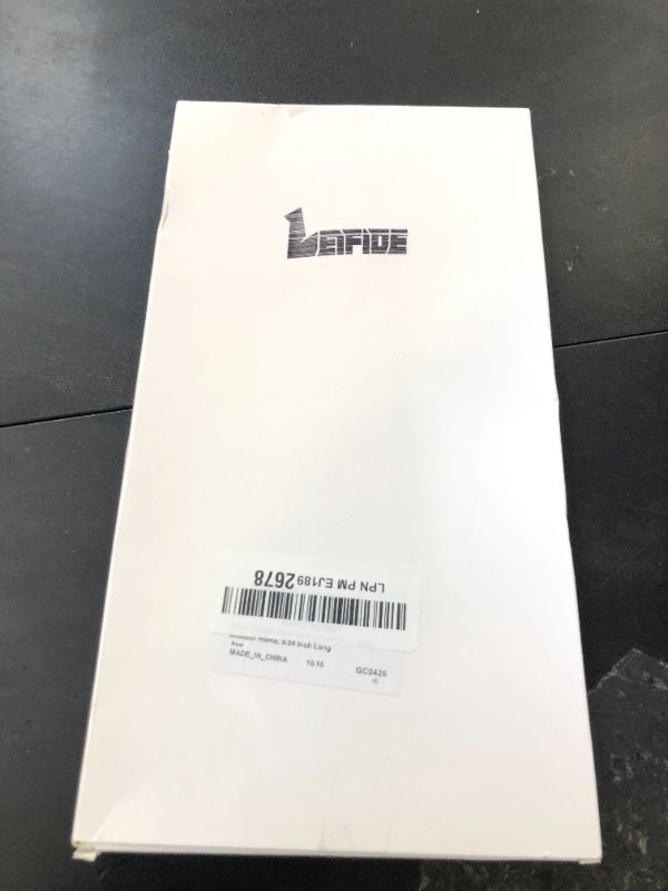 Photo 1 of 2 Pcs Garage Seal Rodent Guard Shield Barrier Adhesive Garage Seal Stainless Steel Door Sweep for Indoor/Outdoor Home, 9.84 Inch Long