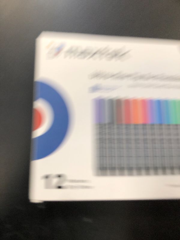 Photo 1 of maxtek Dry Erase Markers, 0.7mm Ultra Fine Tip, Low Odor, 12 Count