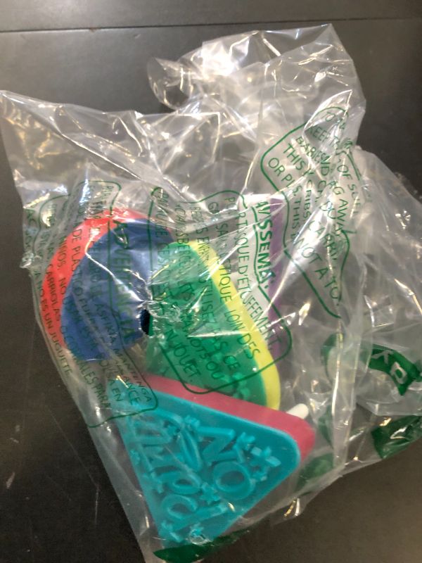 Photo 1 of Beistle Pkgd Racket Raise 'N Noisemakers (asstd colors) (4/Pkg), OIL PASTEL