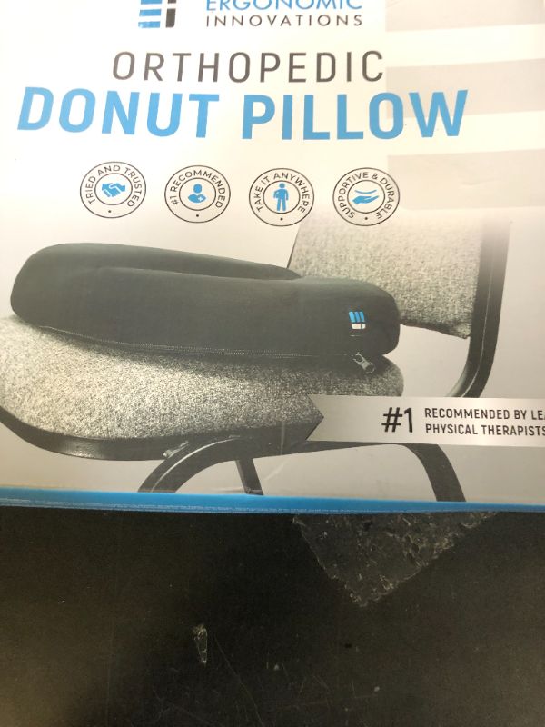 Photo 1 of PT Endorsed Donut Pillow for Tailbone Pain Relief Cushion, Hemorrhoid Pillow for Sitting, Donut Cushion Post Surgery, Lifting Cushions Postpartum Pregnancy, Sciatica, Coccyx Cushions, Butt Pillows