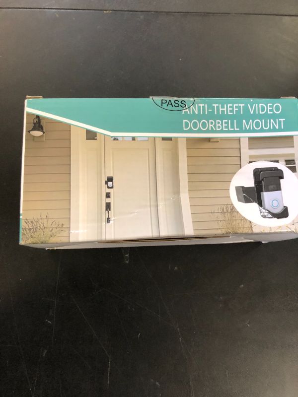 Photo 1 of Video Doorbell Holder for Apartment Door, No-Drill, Anti-Theft, Camera Holder Mount for Home Rentals Office
