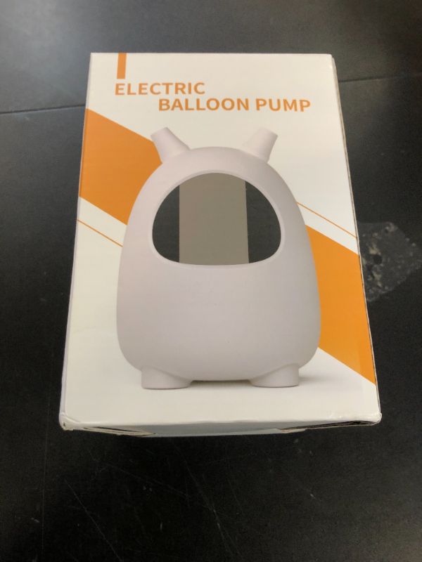 Photo 1 of Balloon Pump Electric, SPLAKS Balloons Inflator Air Pump Portable Balloon Blower for Garland Arch, Party Decoration, Birthday, Gender Reveal, Graduation