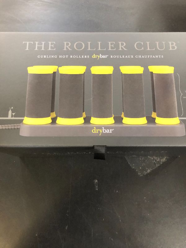 Photo 1 of Drybar The Roller Club Curling Hot Rollers | 10 Rollers, 2 Sizes, Heats-Up Fast, Gentle on Hair, Reduces Frizz, Adds Shine, comes with Heat-Resistant Bag