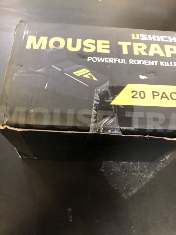 Photo 1 of 20 Pack Mouse Traps Indoor for Home,Mice Traps for House,Reusable Mouse Trap That Work,Small Mice Catchers for Home Indoor, Quick Set Mousetraps Effective