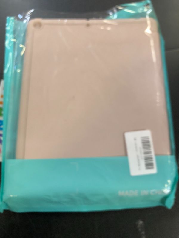 Photo 1 of kenke Case for iPad 6th/5th Generation (2018/2017 Model) 9.7 Inch with Pencil Holder, Lightweight Smart Stand Cover with Soft TPU Back, Auto Wake/Sleep, Model A1822/A1823/A1893/A1954, Pink