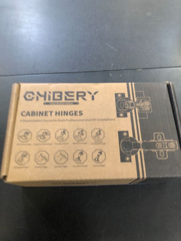 Photo 1 of Chibery 3/8 Inch Inset Cabinet Hinges, 10 Pack Self Closing Flush Face Mount Hinges with Door Bumper, Variable Decorative Hardware for Bathroom, Furniture, Kitchen Cabinet Doors, Brushed Nickel