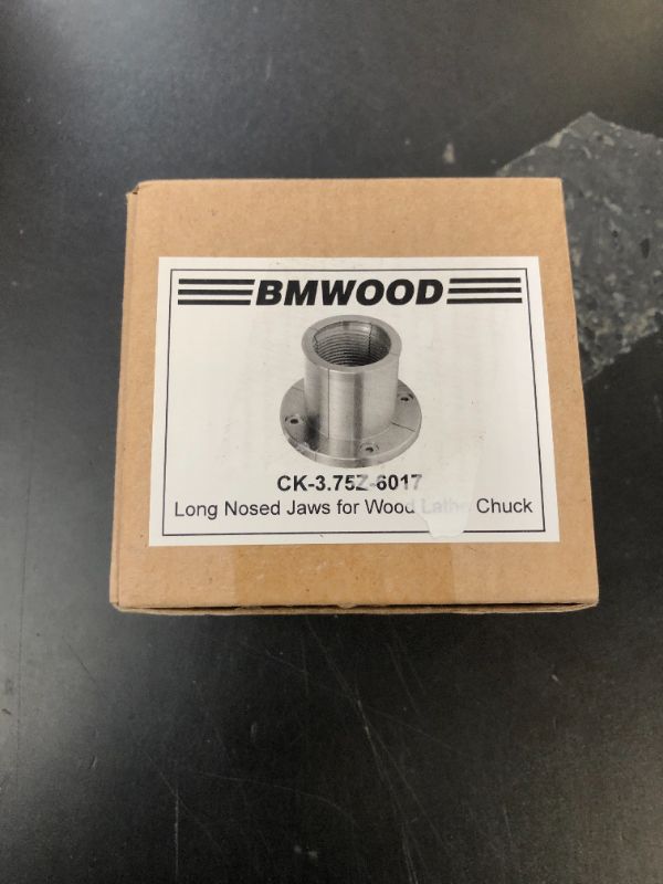 Photo 1 of BMWOOD CK-3.75Z-6017 Long Nosed Jaws for BMWOOD CK100 Series Woodturning Lathe Chuck, Compatible with the Harbor Freight Bauer 23222A-B chuck.