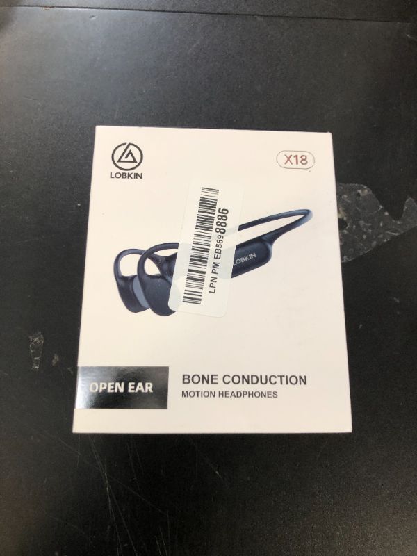 Photo 1 of LOBKIN Bone Conduction Headphones,Wireless Bluetooth Swimming Headphones,Open Ear Earphones with Microphone IPX8 Waterproof Bluetooth 5.4,32G Memory 8H Playtimes for Hiking,Running,Swimming,Cycling