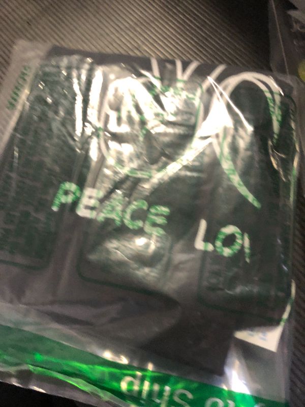 Photo 1 of peace and love shirt black 