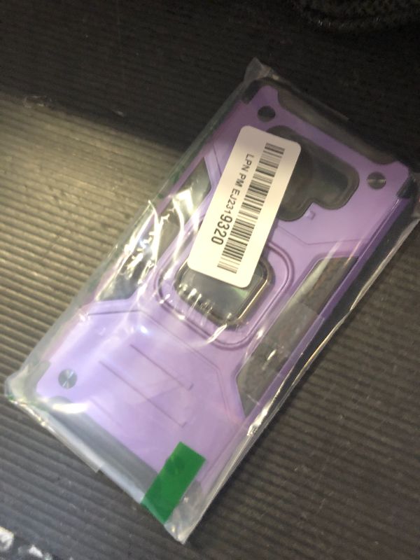 Photo 1 of AYMECL Galaxy Note 9 Case with Self Healing TPU Screen Protector [2 Pack], Military Grade Double Shockproof with Kickstand - Purple