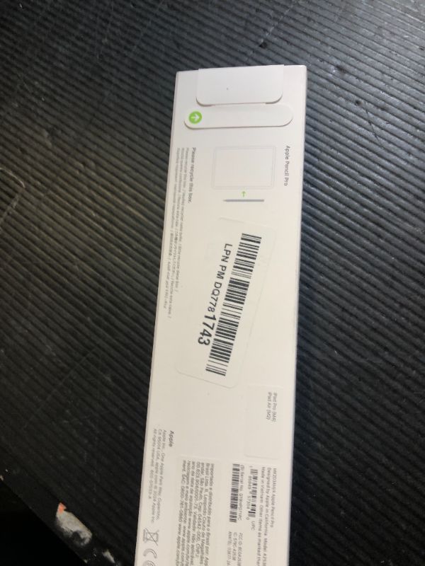 Photo 1 of Apple Pencil Pro: Latest Model - Device Compatibility Check Required - Pixel-Perfect Precision, Tilt and Pressure Sensitivity, Perfect for Note-Taking, Drawing, and Art. Charges and Pairs Magnetically