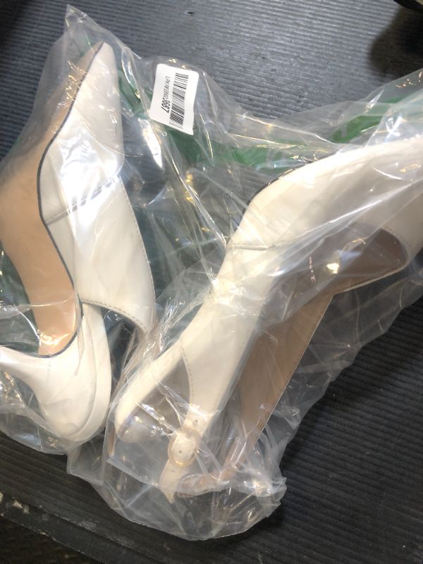 Photo 1 of Rilista Women's Slingback Kitten Heels Closed Pointed Toe Backless Wedding Party Dress Pumps Shoes