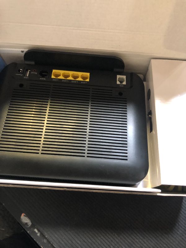 Photo 1 of MOTOROLA VDSL2/ADSL2+ Modem + WiFi AC1600 Gigabit Router, Model MD1600, for Non-Bonded, Non-Vectoring DSL from Frontier and Some Other DSL Providers (Renewed)