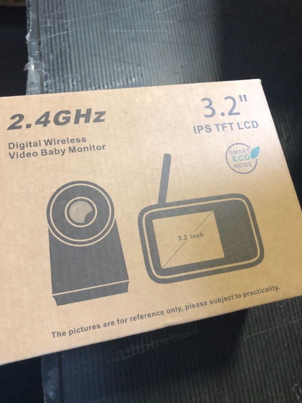 Photo 1 of VTimes Baby Monitor with Camera and Audio, 3.2" IPS Screen Video Baby Monitor No WiFi Night Vision, Portable Baby Camera VOX Mode Pan-Tilt-Zoom Alarm and 1000ft Range, Ideal for Baby/Elderly/Pet
