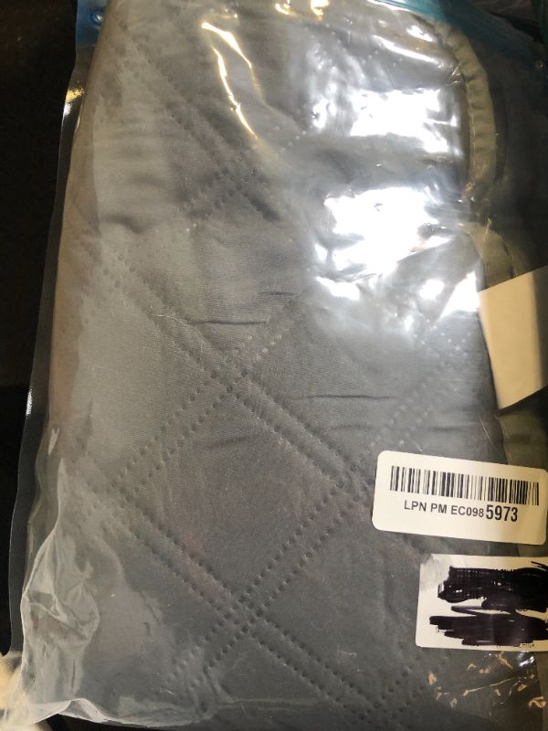 Photo 1 of Smiry Waterproof Dog Blanket, Reversible Dog Bed Cover Pet Blanket, Soft Pet Couch Covers for Sofa Washable, Bed Couch Sofa Furniture Protector for Puppy Cat Kids (30"x70", Grey/Dark Grey)