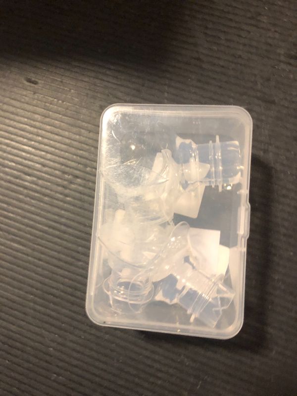 Photo 1 of Flange Inserts 15mm Compatible with Medela/Spectra/TSRETE/Elvie/Momcozy/Bellababy Breast Pump 24mm Shields/Flanges, Reduce 24mm Nipple Tunnel Down to 15 mm, 4PCS