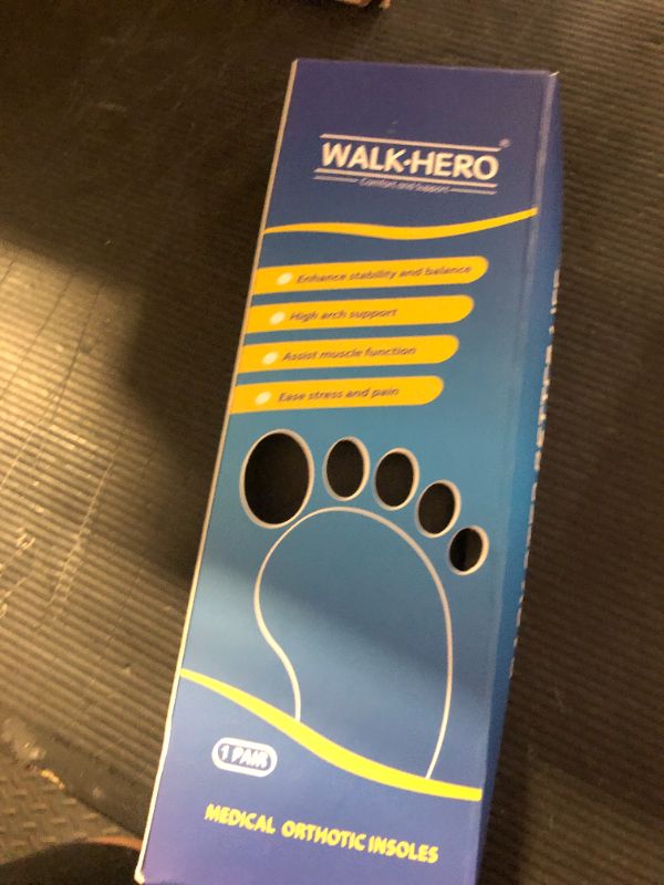 Photo 1 of Plantar Fasciitis Feet Insoles Arch Supports Orthotics Inserts Relieve Flat Feet, High Arch (Mens 7-7 1/2 | Womens 9-9 1/2)