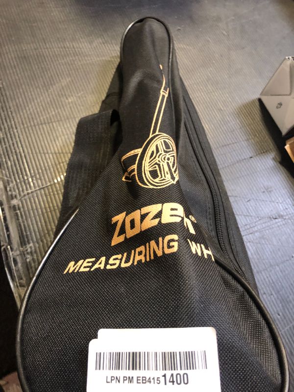 Photo 1 of Zozen Measuring Wheel in Feet and Inches, 6-inch Measure Wheel - Telescopic/Mechanical/One Key to Reset/Starting Point Arrow and Cloth Carrying Bag, Measurement Up to 10,000Ft.