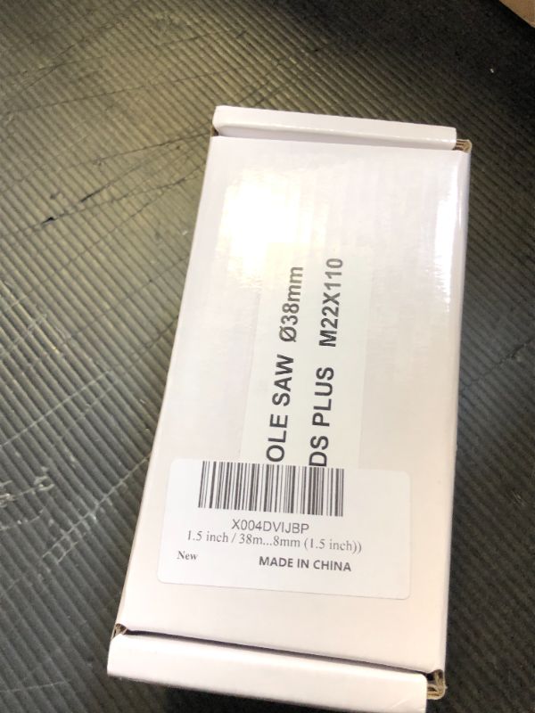 Photo 1 of 1.5 inch / 38mm Concrete Hole Saw with SDS Plus Shank Connecting Rod,Concrete Drill Bit,6.3mm Tungsten Carbide Tip Cement Hole Saw for Concrete Cement Brick Wall (38mm (1.5 inch))