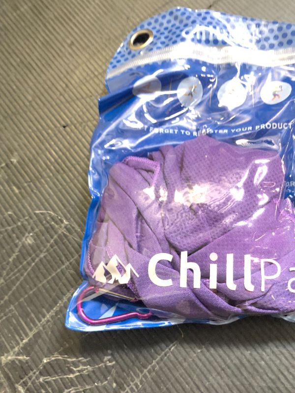 Photo 1 of Chill Pal Mesh Cooling Towel (Twilight Purple, 12 x 40 inch)