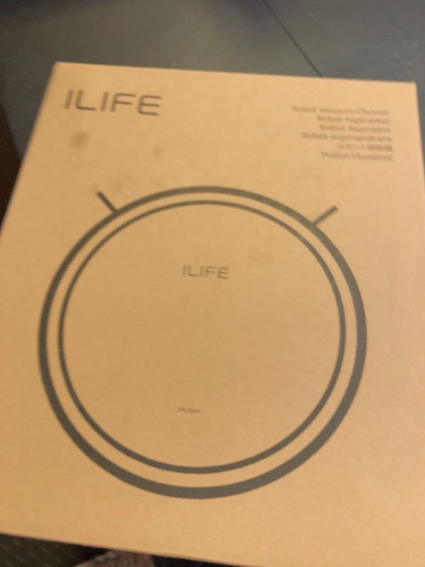 Photo 1 of ILIFE V5s Plus Robot Vacuum and Mop Combo, Works with 2.4G WiFi, Alexa/App/Remote Control, Automatic Self-Charging Robotic Vacuum Cleaner, for Pet Hair, Hard Floor, Low Carpet (V5s Pro Upgraded)